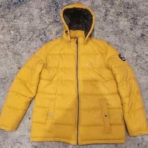 Nautica Yellow Puffer Jacket